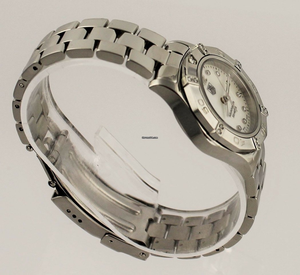 TAG Heuer Aquaracer Lady Quartz Steel WAF141G.BA0813 Replica 5