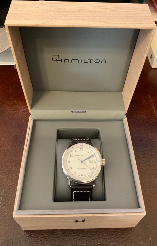 IMG_9081 Hamilton Khaki Navy Pioneer Mens watch Unisex Automatic Steel H77715553 Replica 5