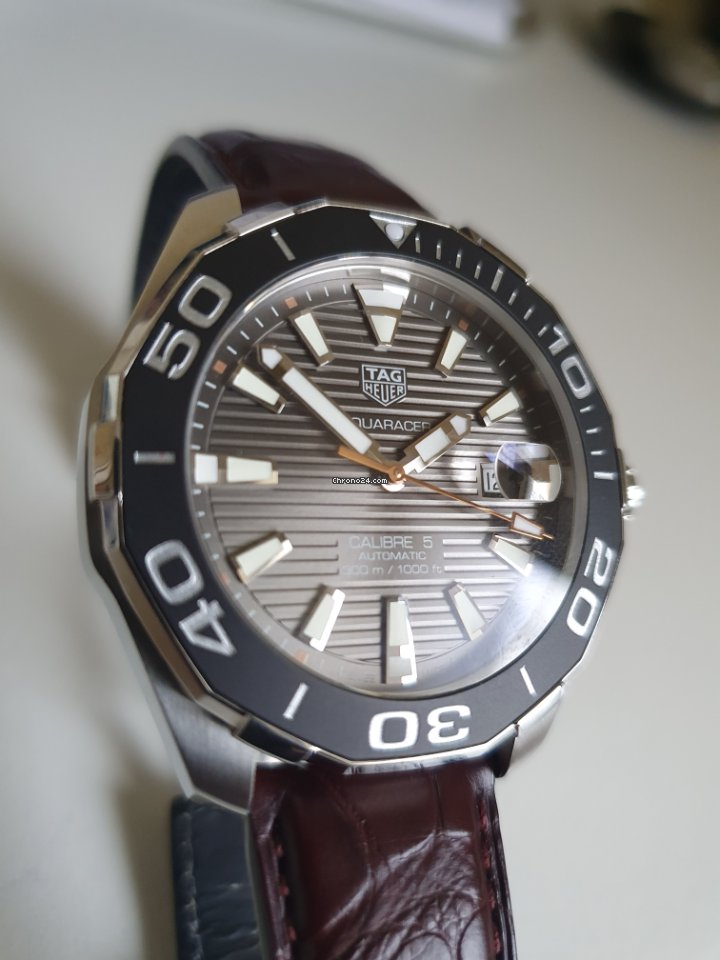 TAG Heuer Aquaracer 300M Mens watch Unisex Automatic Steel WAY201M.FC6474 Replica 5