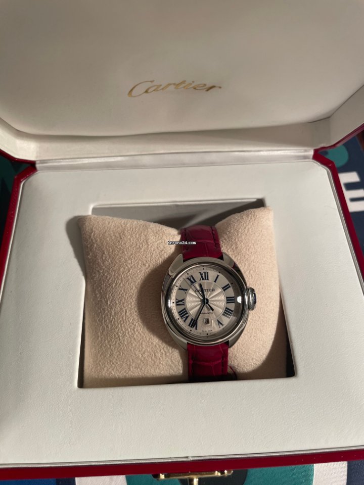 Cartier Cle de Cartier Womens watch Automatic Steel WSCL0007 Replica 5