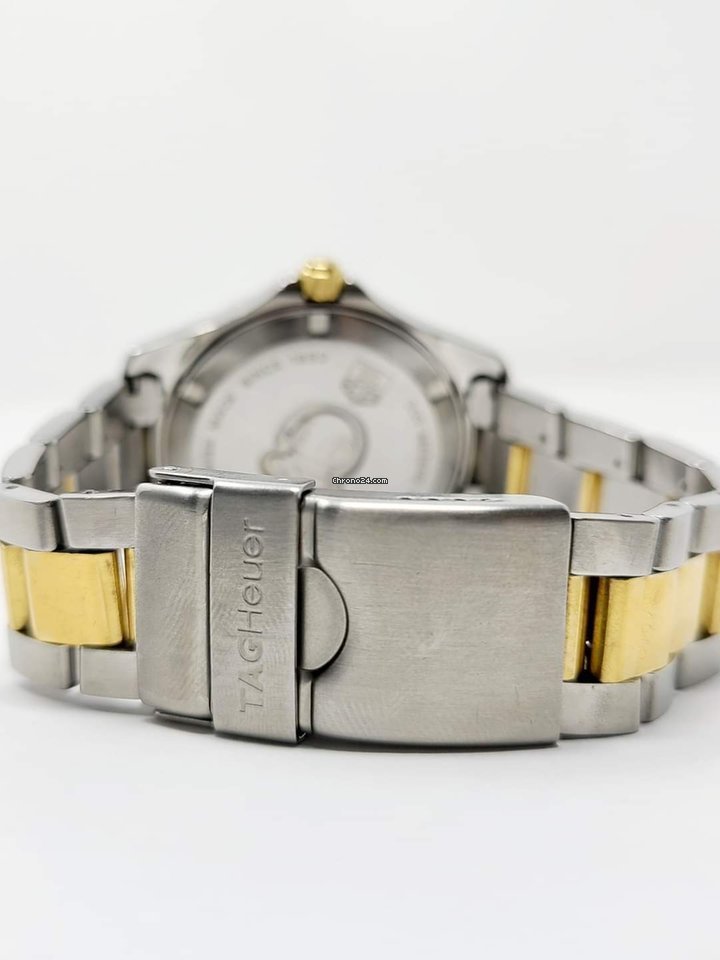TAG Heuer Aquaracer 300M Mens watch Unisex Quartz Gold Steel WAF1120 Replica 5