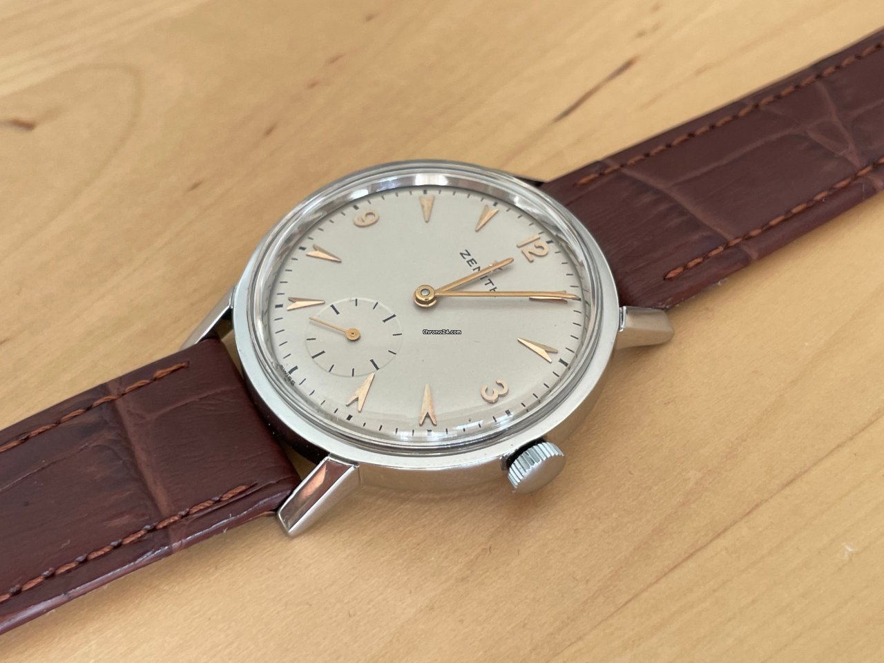Zenith Mens watch Unisex Manual winding Steel 041D379 Replica 5