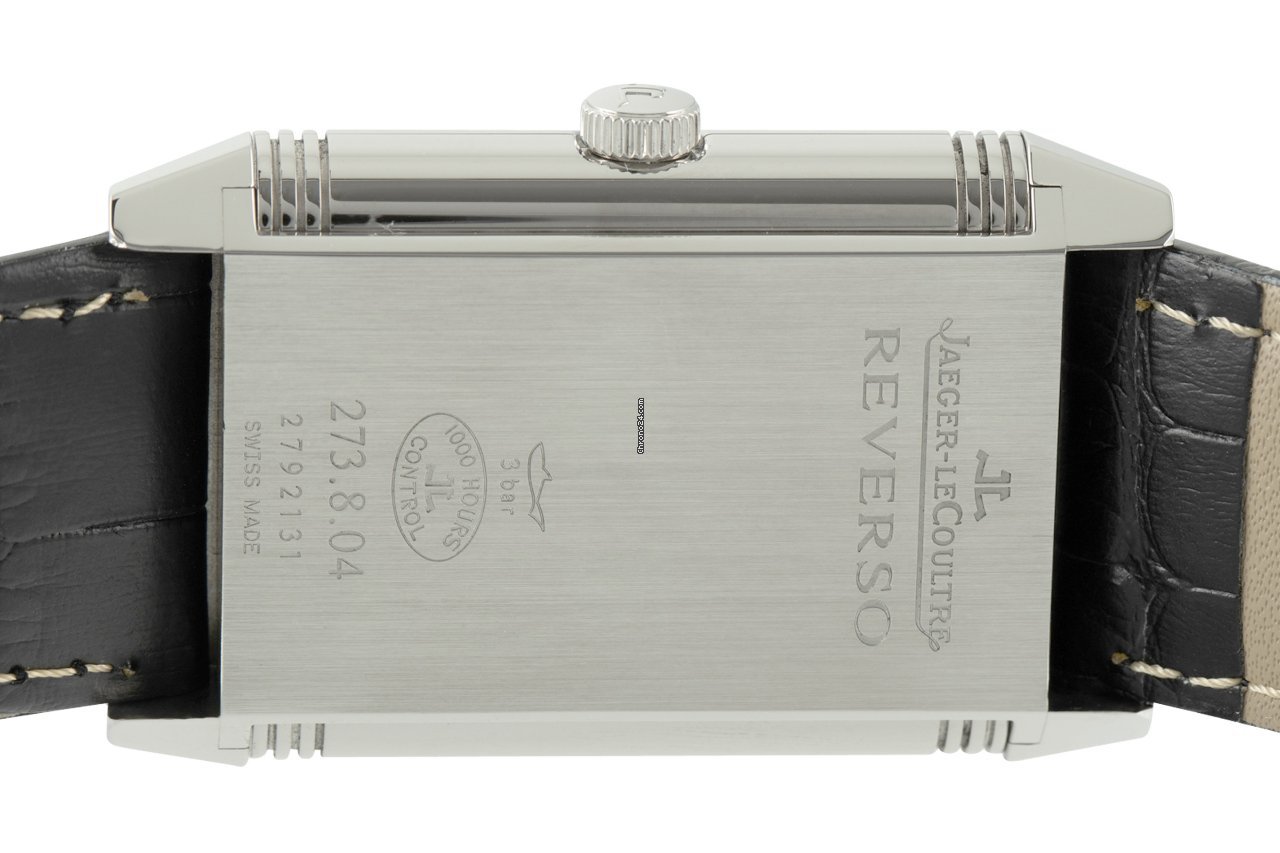 IMG_9081 Jaeger-LeCoultre Grande Reverso 976 Mens watch Unisex Manual winding Steel 273.8.04 Replica 5