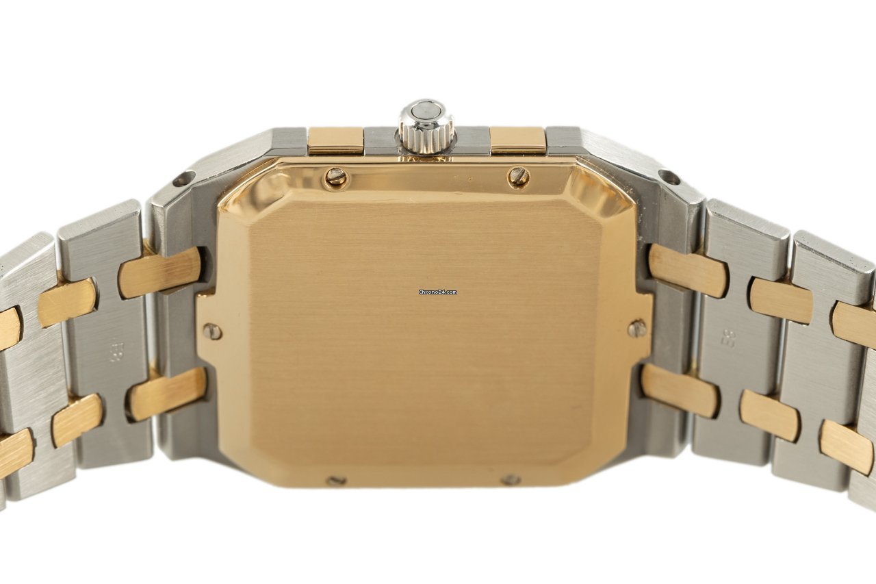 IMG_9081 Audemars Piguet Royal Oak Jumbo Mens watch Unisex Quartz Gold Steel 6005SA.0.0477SA.01 Replica 5