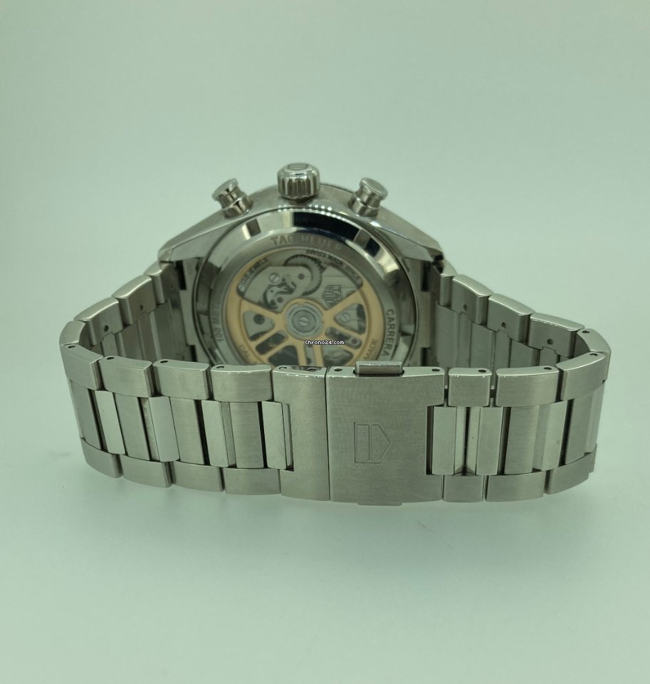 IMG_9081 TAG Heuer Carrera Mens watch Unisex Automatic Steel CBN2011.BA0642 Replica 5