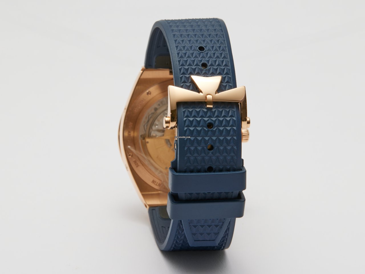 IMG_9081 Vacheron Constantin Overseas Mens watch Unisex Automatic Rose gold 4300V 000R-B509 Replica 5