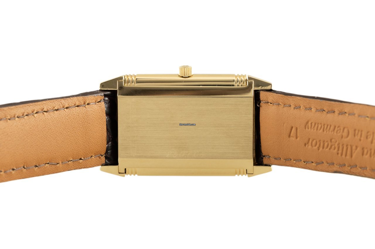 IMG_9081 Jaeger-LeCoultre Reverso Classique Mens watch Unisex Quartz Yellow gold 250.1.08 Replica 5
