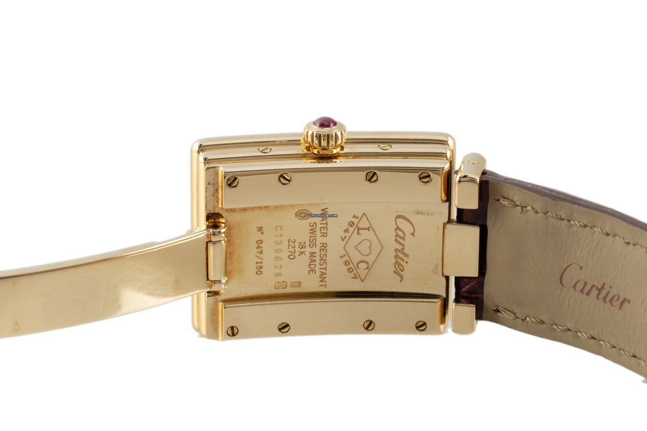 Cartier Womens watch Quartz Yellow gold 2270 Replica 5