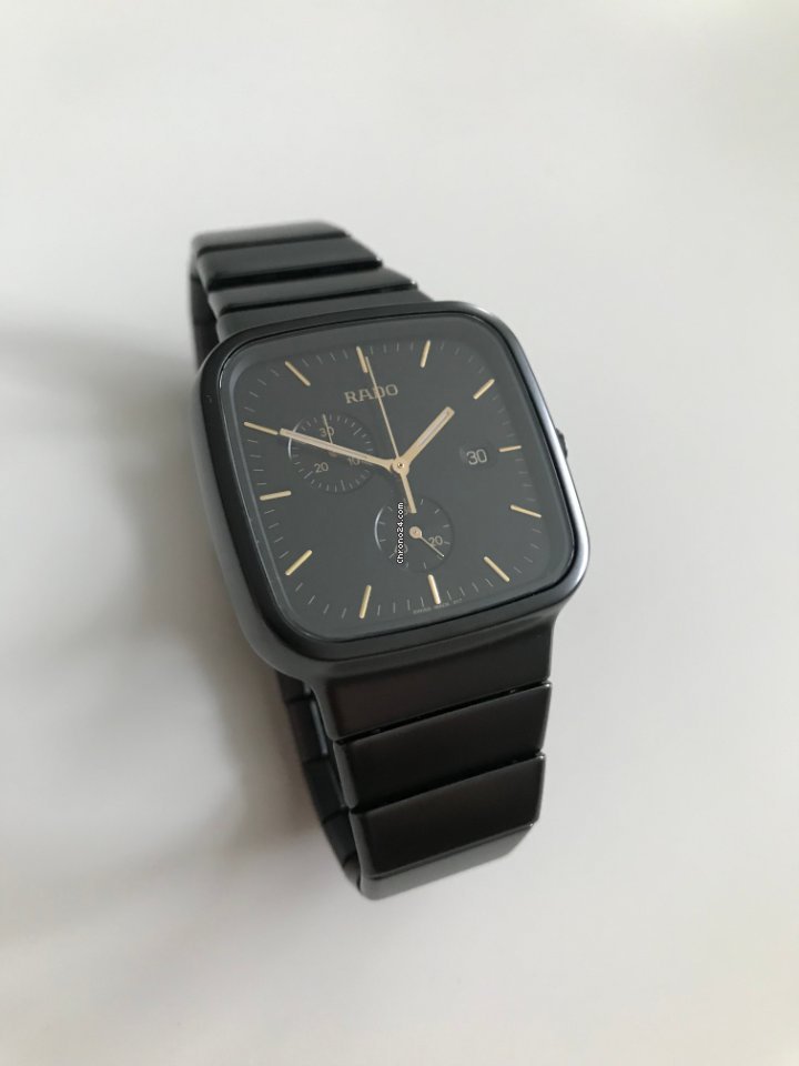 IMG_9081 Rado r5.5 Mens watch Unisex Quartz Ceramic R28886172 Replica 5