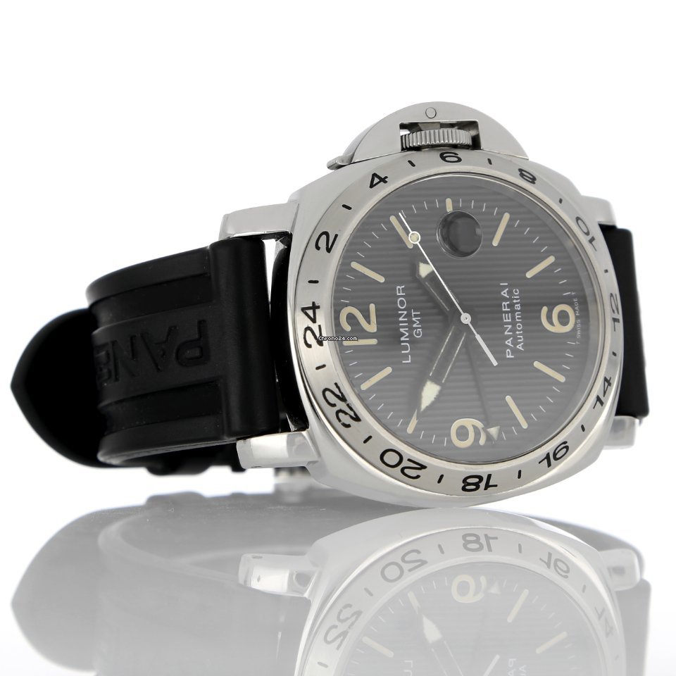 Panerai Luminor GMT Automatic Mens watch Unisex Automatic Steel PAM 00023 Replica 5