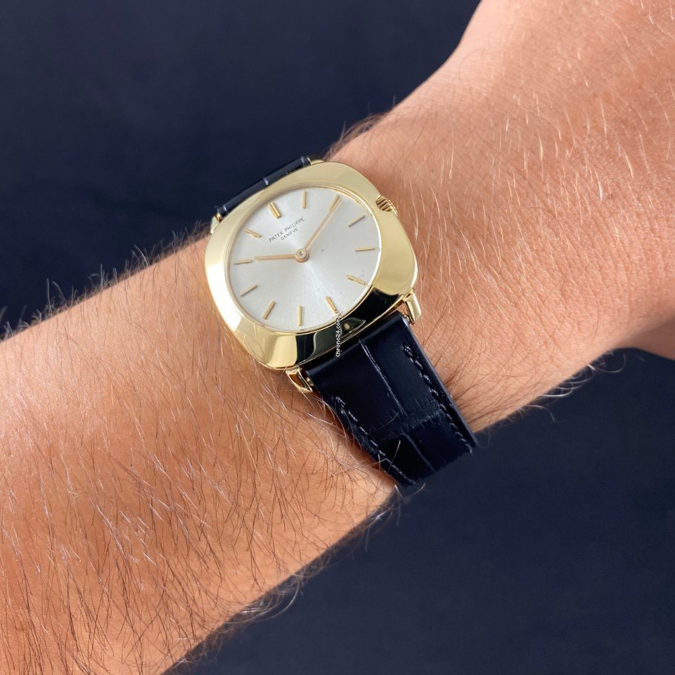 IMG_9081 Patek Philippe Vintage Mens watch Unisex Manual winding Yellow gold 3543 Replica 5