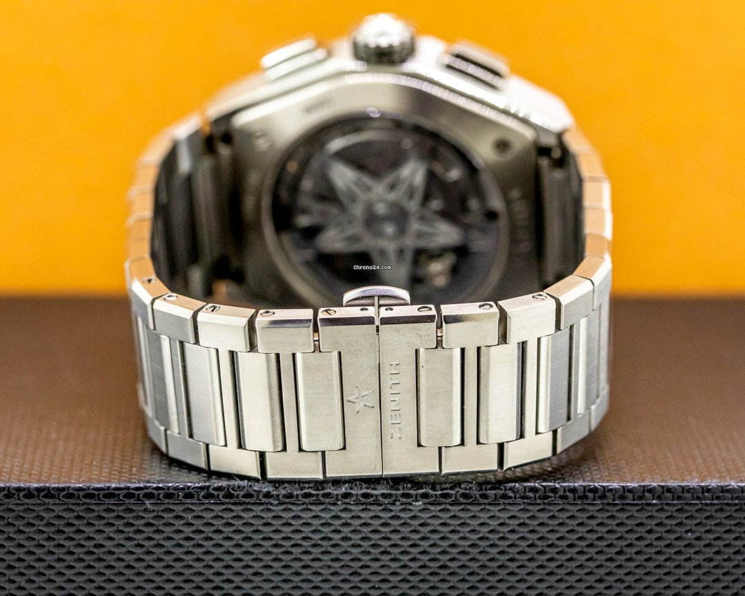 Zenith Defy El Primero Mens watch Unisex Automatic Titanium 95.9005.9004 01.M9000 Replica 5