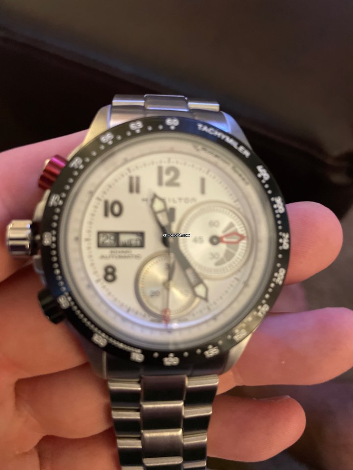 IMG_9081 Hamilton Khaki Aviation Mens watch Unisex Automatic Steel H71726213 Replica 5