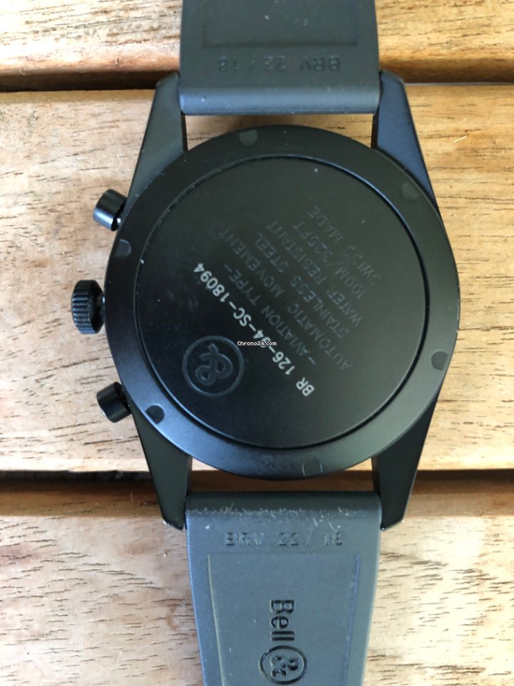 Bell & Ross Vintage Mens watch Unisex Automatic Steel BR 126 Replica 5