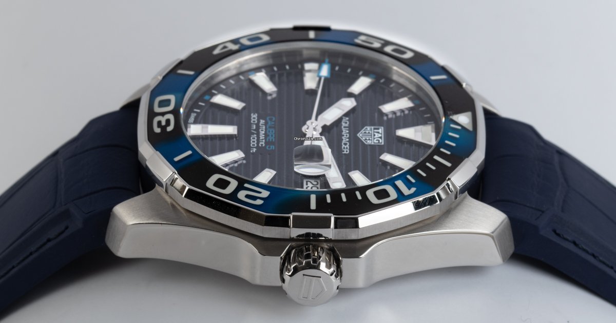 IMG_9081 TAG Heuer Aquaracer 300M Mens watch Unisex Automatic Steel WAY201P.FT6178 Replica 5