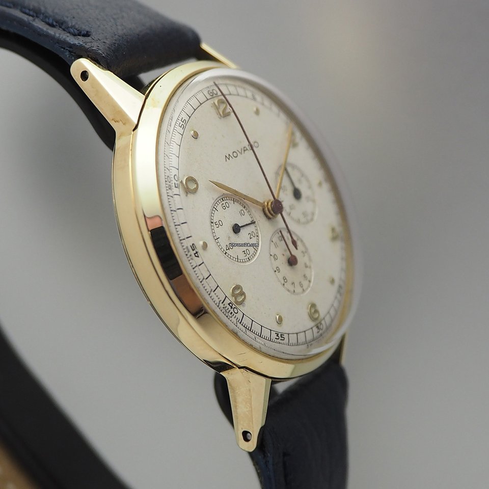 IMG_9081 Movado Manual winding Yellow gold 49036 Replica 5
