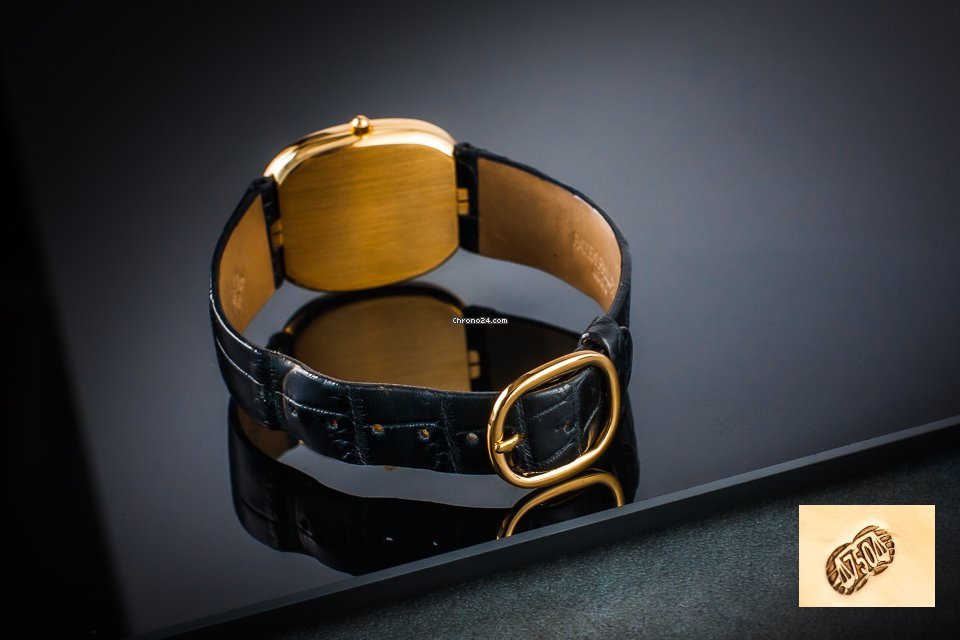 IMG_9081 Patek Philippe Golden Ellipse Mens watch Unisex Quartz Yellow gold 3747 Replica 5