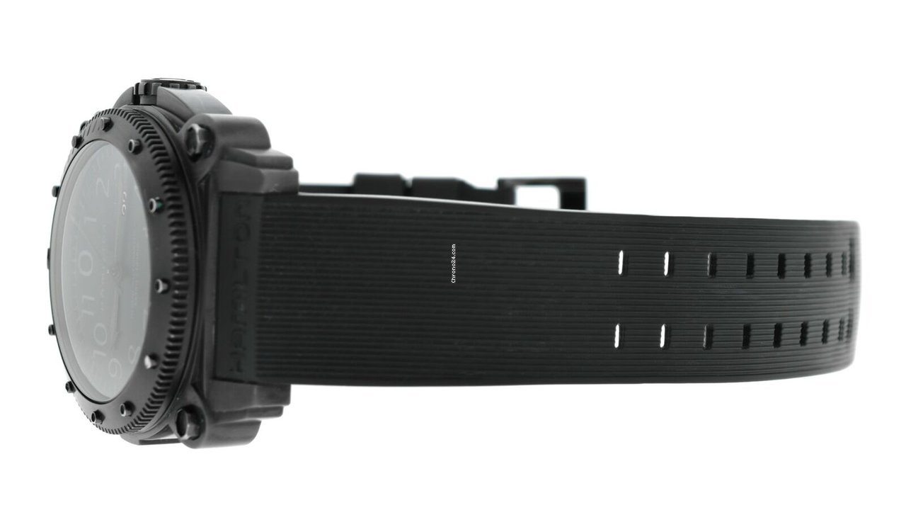 IMG_9081 Hamilton Khaki Navy BeLOWZERO Mens watch Unisex Automatic Steel H785850 Replica 5
