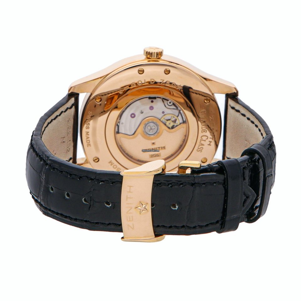 Zenith Elite Mens watch Unisex Automatic Rose gold 18.0520.6850 02.C492 Replica 5