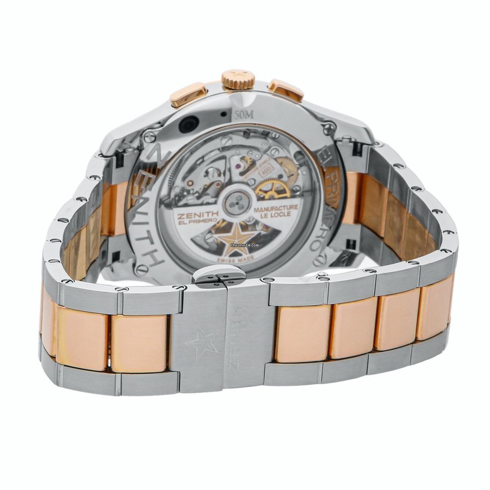 IMG_9081 Zenith Captain Chronograph Mens watch Unisex Automatic Steel 51.2112.400 75.M2110 Replica 5