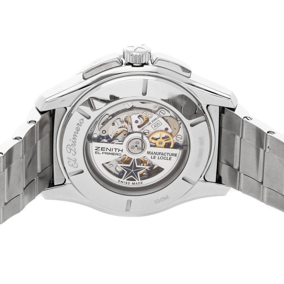 IMG_9081 Zenith El Primero Stratos Flyback Mens watch Unisex Automatic Steel 03.2067.405 51.M2060 Replica 5