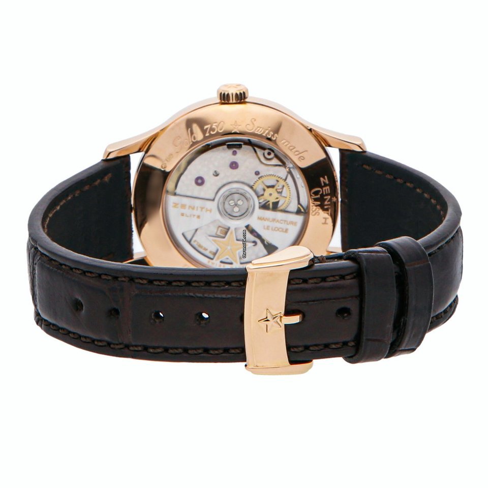 IMG_9081 Zenith Elite Ultra Thin Womens watch Automatic Rose gold 18.1025.680 11.C674 Replica 5
