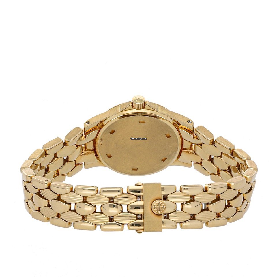 Patek Philippe Neptune Womens watch Quartz Yellow gold 4881 1J-012 Replica 5