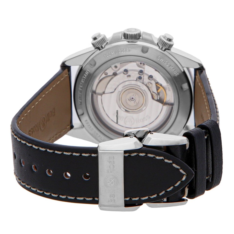 Bell & Ross BR V2 Mens watch Unisex Automatic Steel BRV294-BL-ST SCA Replica 5