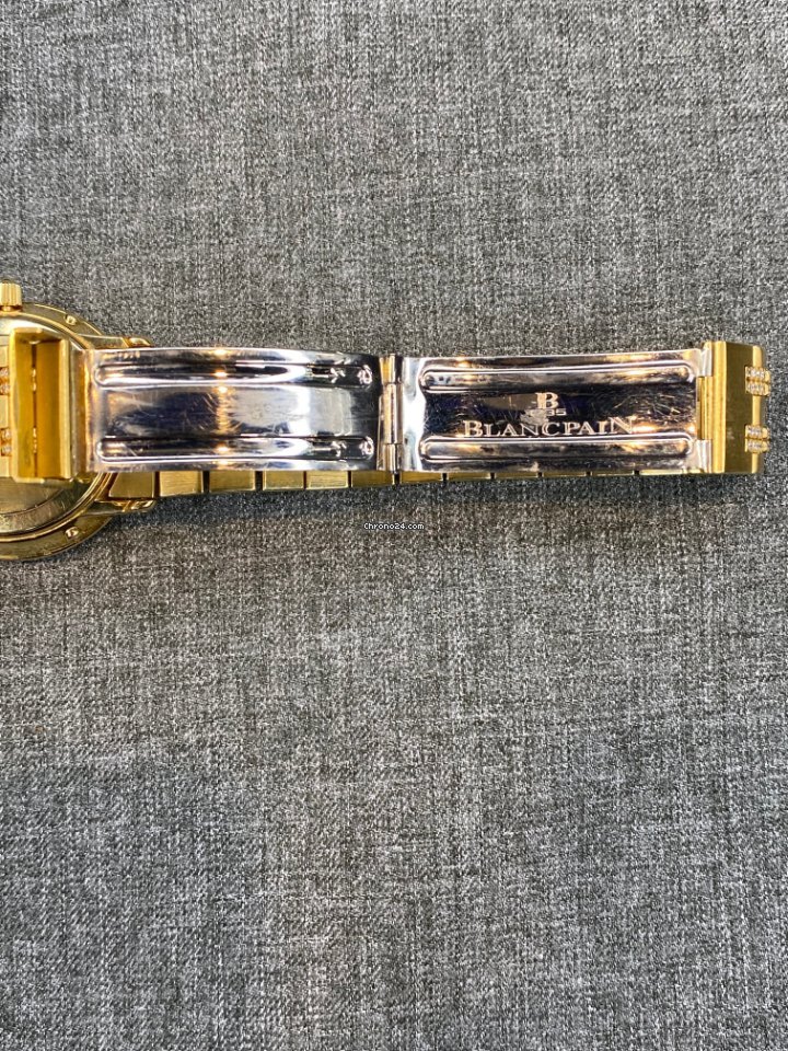 IMG_9081 Blancpain Womens watch Automatic Yellow gold 5395 Replica 5