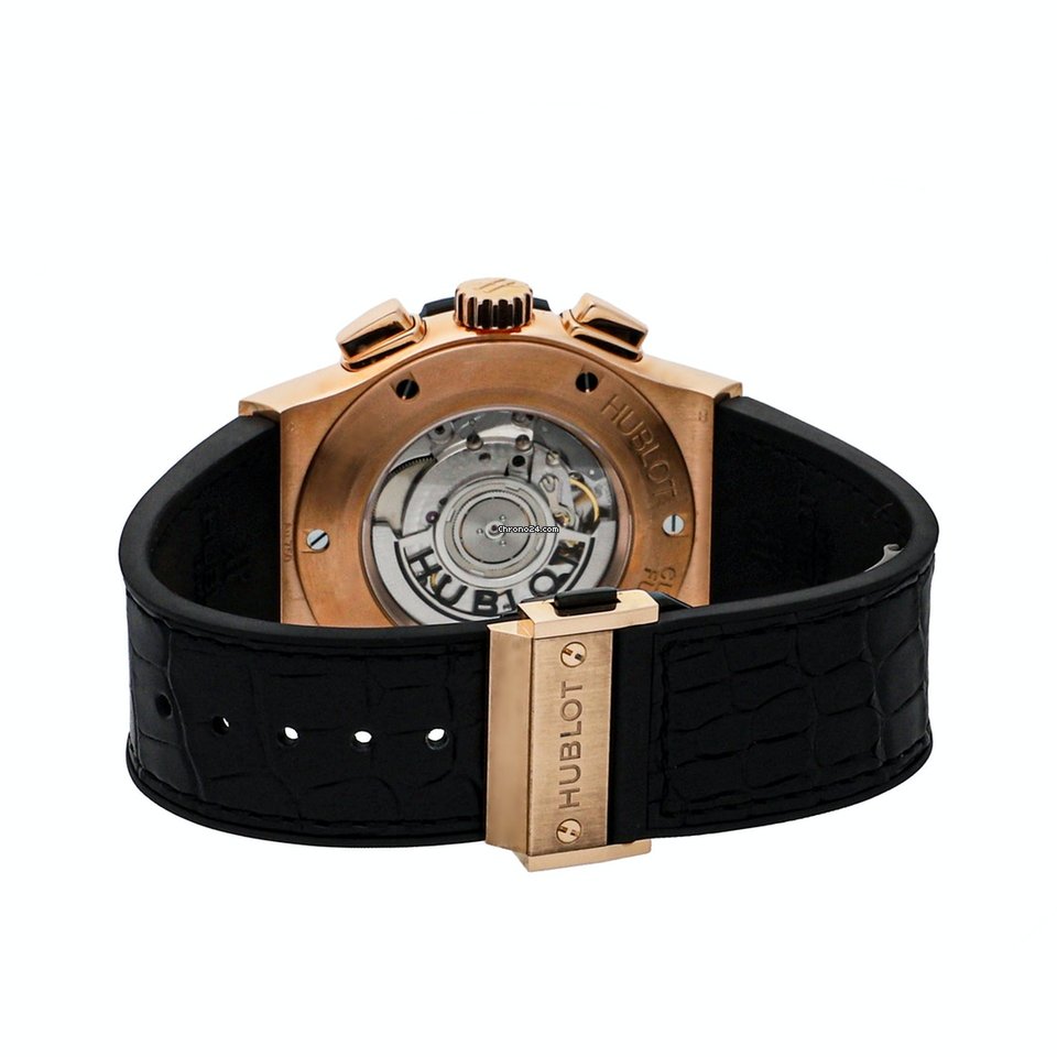 IMG_9081 Hublot Classic Fusion Chronograph Mens watch Unisex Automatic Rose gold 521.OX.1181.LR.1104 Replica 5