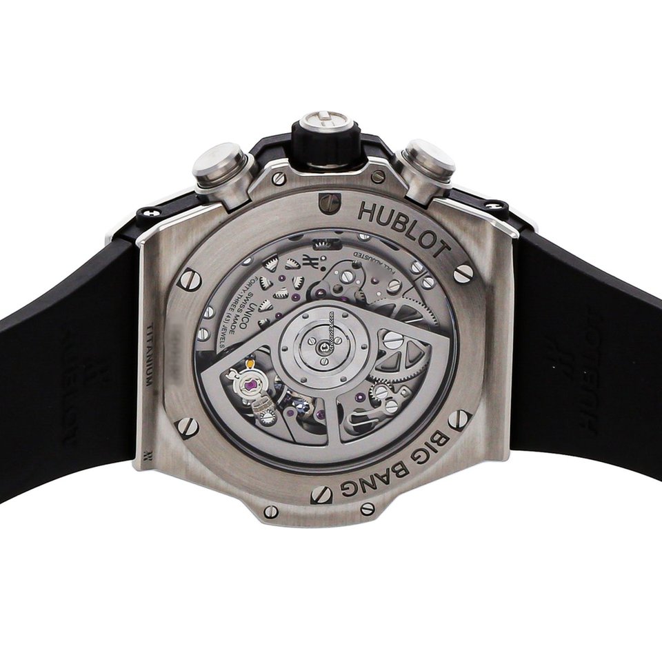 IMG_9081 Hublot Big Bang Unico Mens watch Unisex Automatic Titanium 411.NX.1170.RX.0904 Replica 5
