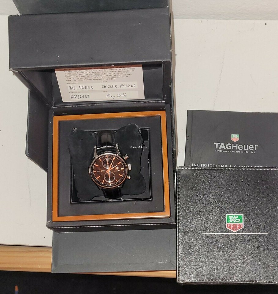IMG_9081 TAG Heuer Carrera Calibre 1887 Mens watch Unisex Automatic Steel CAR2110.FC6266 Replica 5