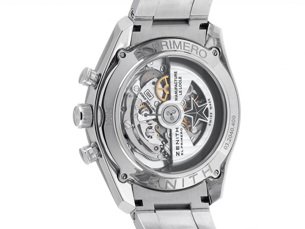 IMG_9081 Zenith El Primero 36000 VpH Mens watch Unisex Automatic Steel 03.2040.400 01.M2040 Replica 5