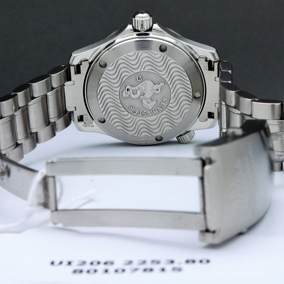 Omega Seamaster Diver 300 M Mens watch Unisex Automatic Steel 2253.80 Replica 5