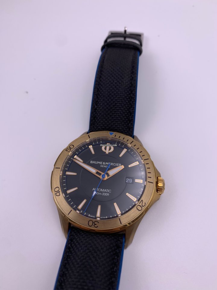 IMG_9081 Baume & Mercier Clifton Mens watch Unisex Automatic Bronze M0A10500 Replica 5