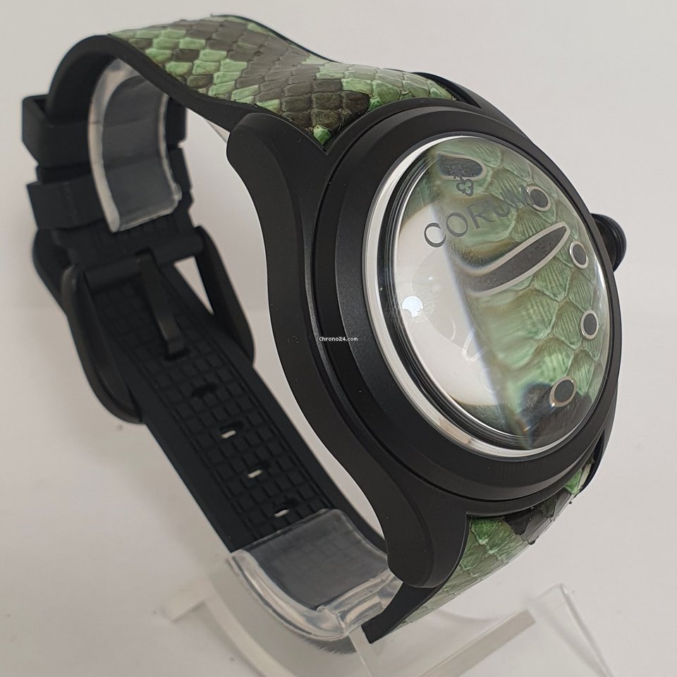 IMG_9081 Corum Bubble Mens watch Unisex Automatic Steel 082.310.98 0337 PV01 Replica 5