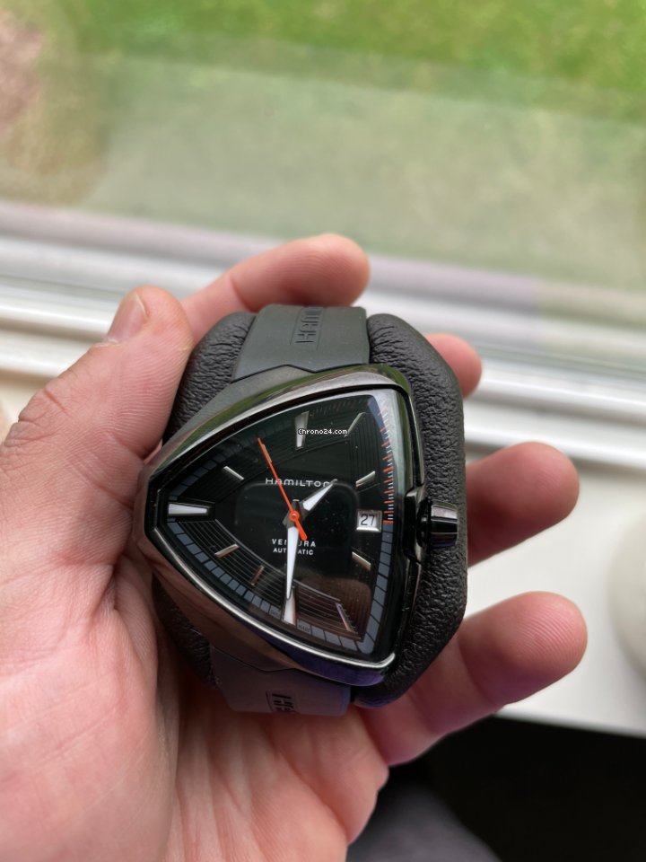 IMG_9081 Hamilton Ventura Mens watch Unisex Automatic Steel H24585331 Replica 5