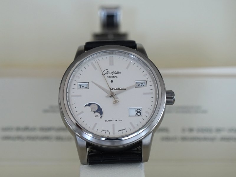 Glashutte Original Senator Perpetual Calendar Steel 1-39-50-02-12-04 Replica 5