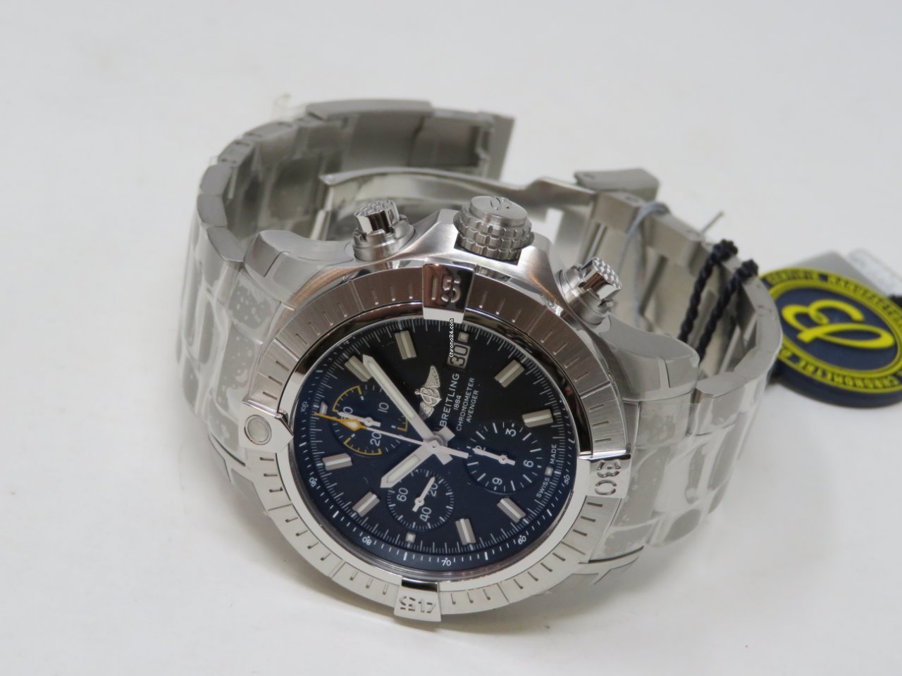 IMG_9081 Breitling Avenger Mens watch Unisex Automatic Steel A13317101B1A1 Replica 5