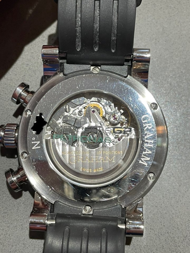 Graham Mercedes GP Mens watch Unisex Steel 2MEAS.B01A Replica 5