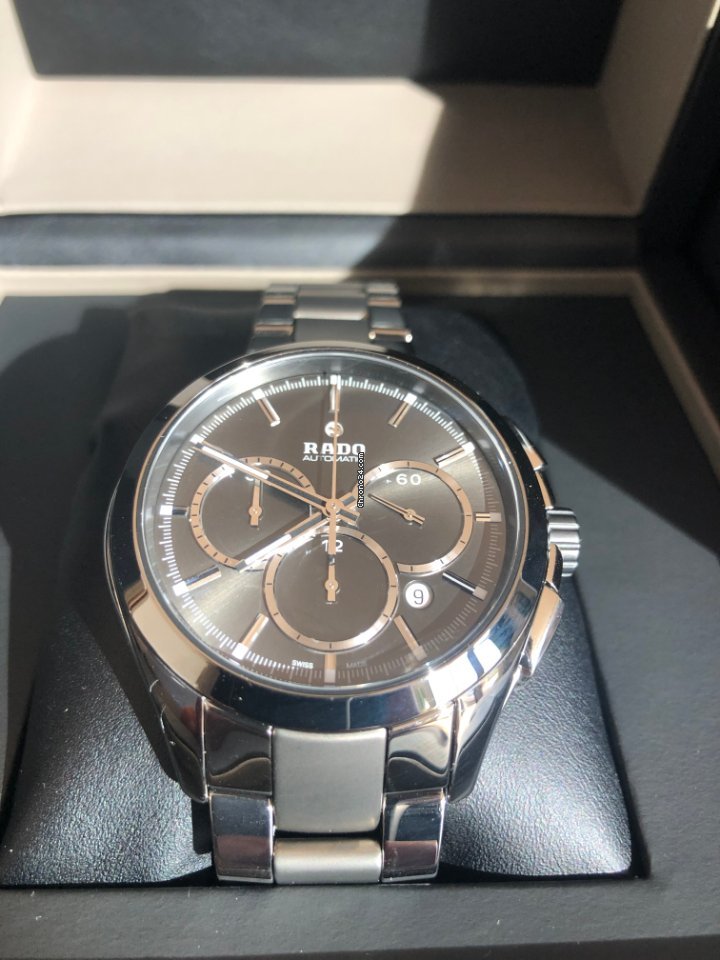 IMG_9081 Rado HyperChrome Mens watch Unisex Automatic Ceramic R32276112 Replica 5