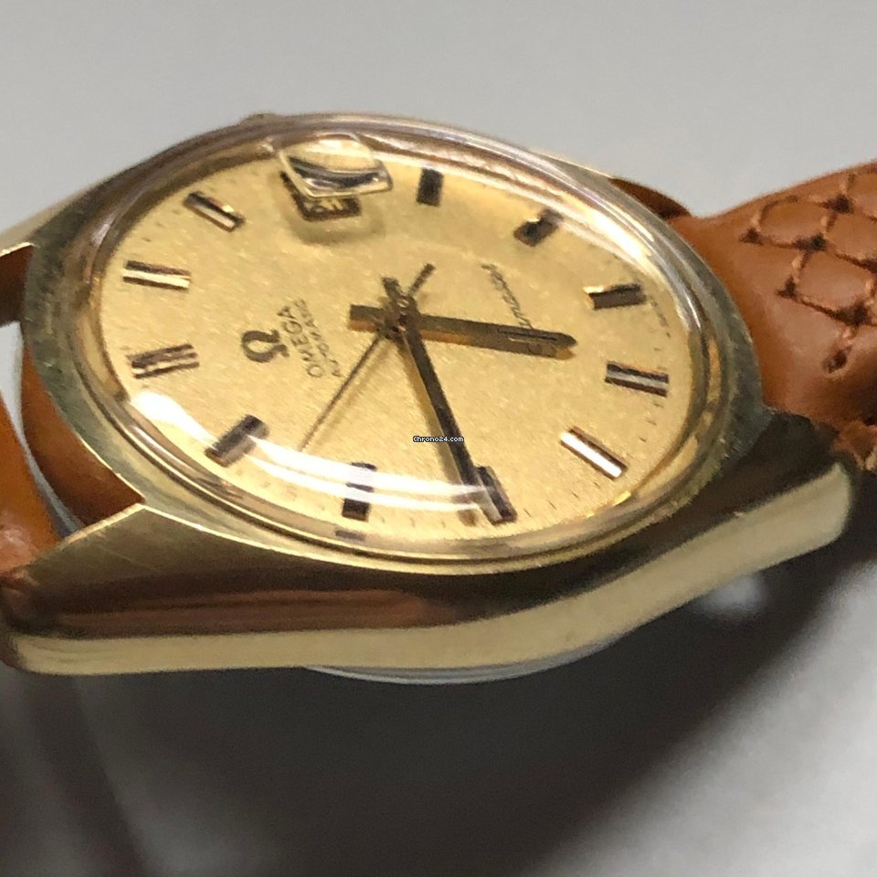IMG_9081 Omega Seamaster Mens watch Unisex Automatic Gold Steel 166.067 Replica 5