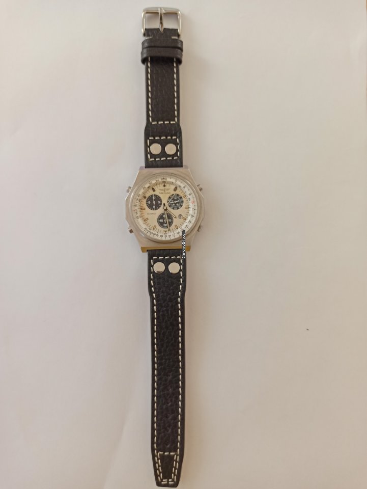 IMG_9081 Breitling Jupiter Pilot Mens watch Unisex Quartz Steel 80975 Replica 5