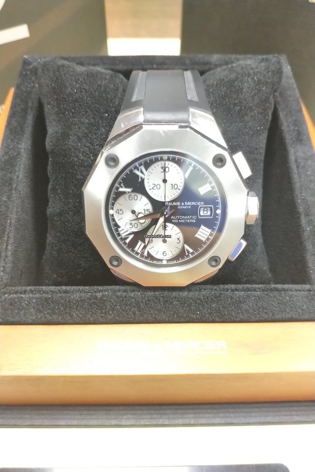 IMG_9081 Baume & Mercier Riviera Mens watch Unisex Automatic Steel 65541 Replica 5
