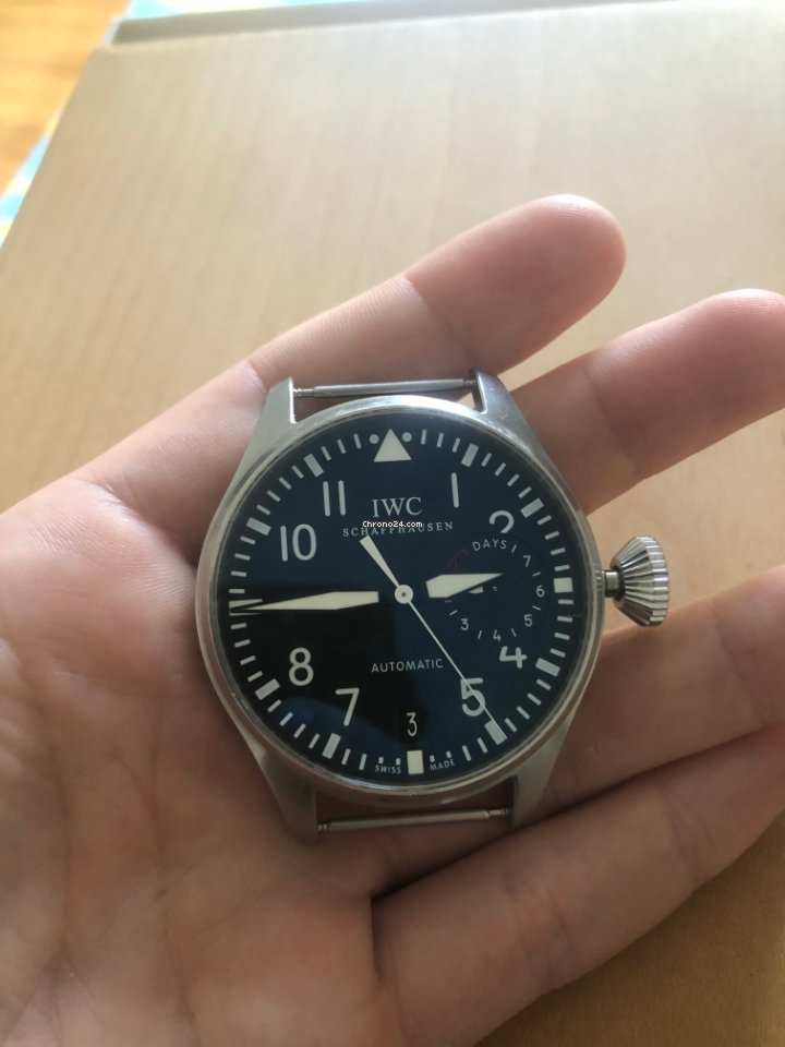 IMG_9081 IWC Big Pilot Mens watch Unisex Automatic Steel 3266439 Replica 5