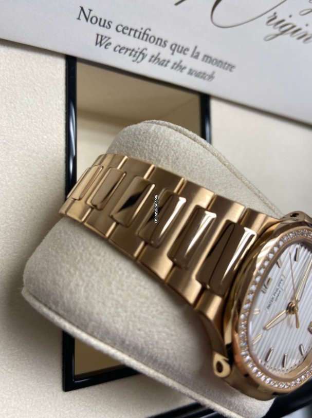 Patek Philippe Nautilus Womens watch Automatic Rose gold 7118 1200R-001 Replica 5