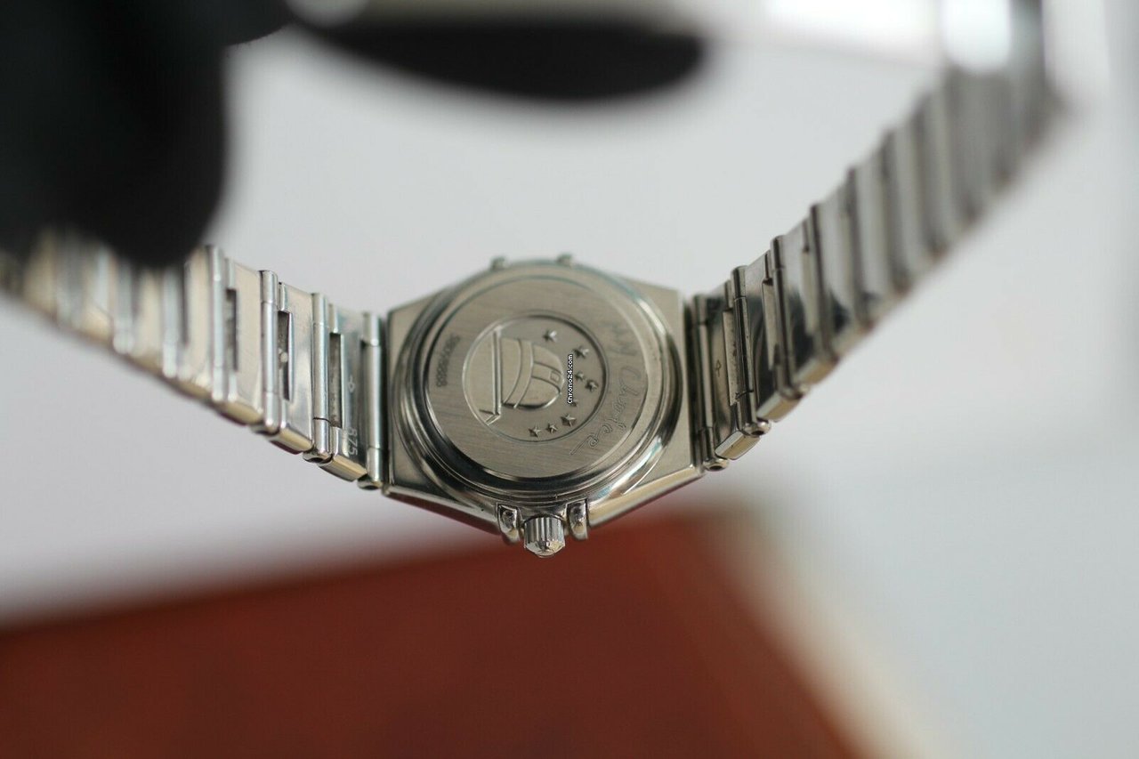 IMG_9081 Omega Constellation Quartz Womens watch Quartz Steel 1465.71.00 Replica 5