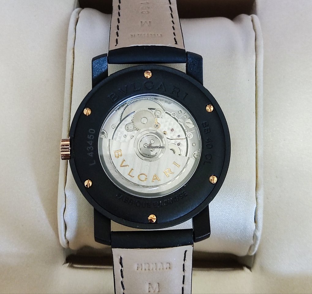 Bulgari Bulgari Mens watch Unisex Automatic Carbon 102248 Replica 5