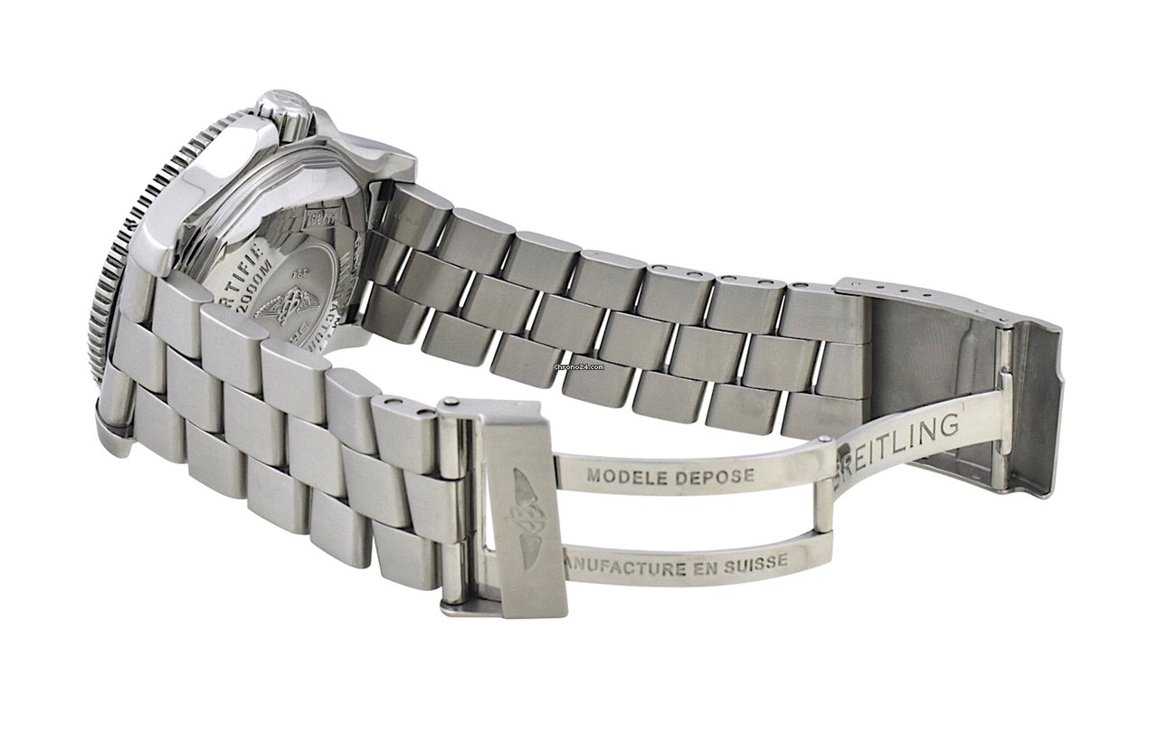 IMG_9081 Breitling Superocean 44 Mens watch Unisex Automatic Steel A1739102 BA77 Replica 5