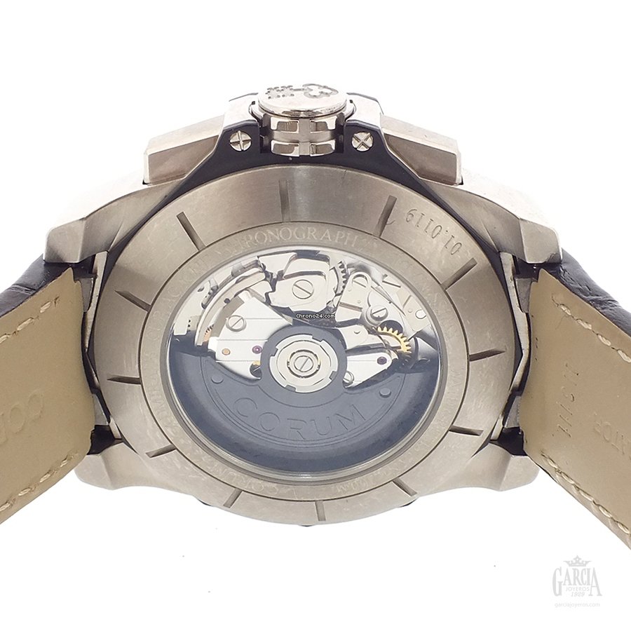 Corum Admirals Cup AC-One Mens watch Unisex Automatic Titanium 040.101.04 0F01 AN10 Replica 5